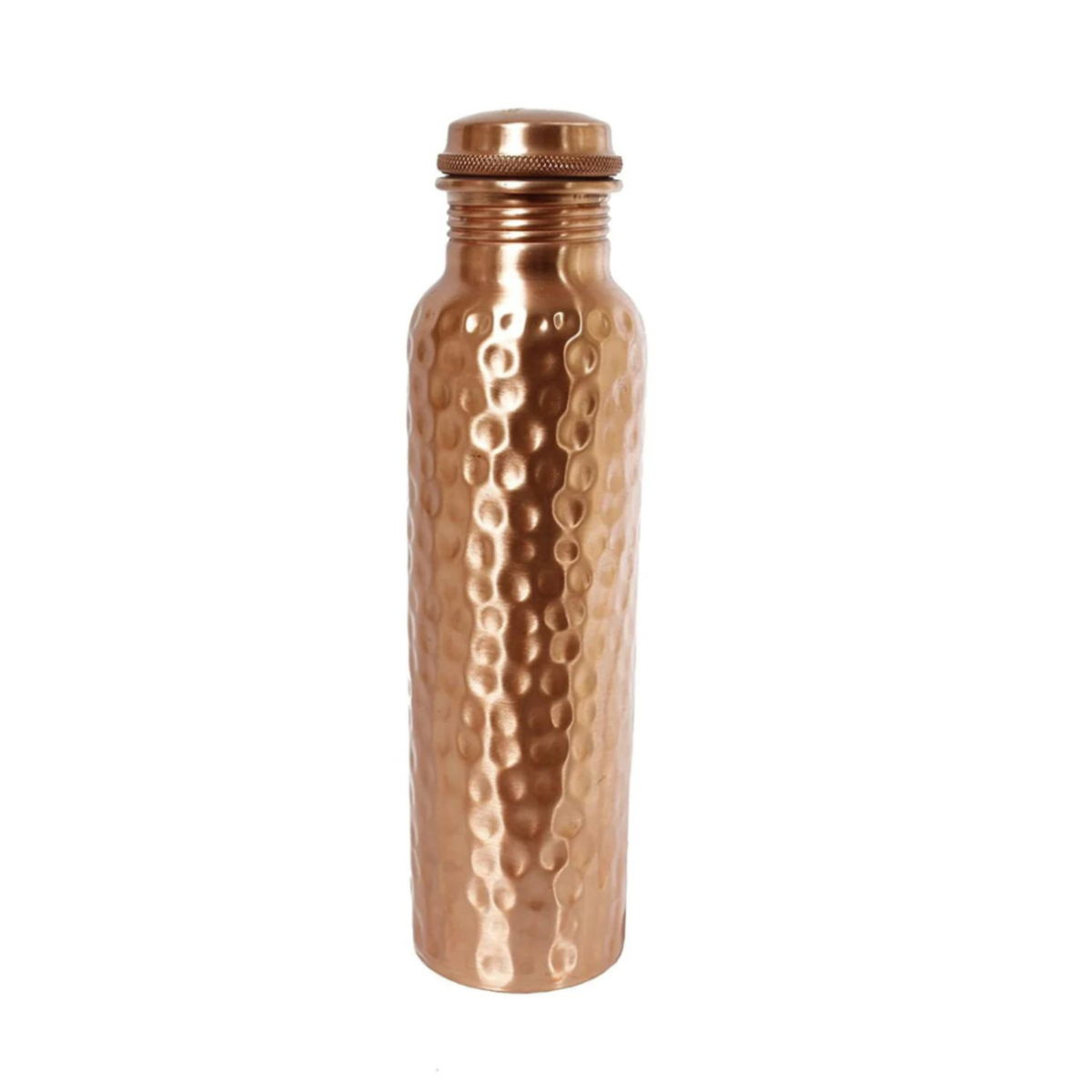 Hammered Pure Copper Water Bottle 950 ML