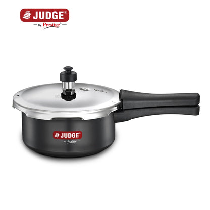 Judge Vista Hard Anodised Outer Lid 2L Pressure Cooker by Prestige | Induction Friendly