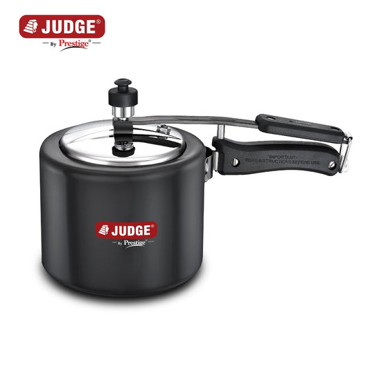 Judge Vista Hard Anodised Inner Lid 3L Pressure Cooker by Prestige | Induction Friendly