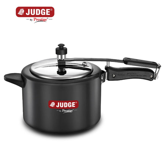 Judge Vista Hard Anodised Inner Lid 5L Pressure Cooker by Prestige | Induction Friendly