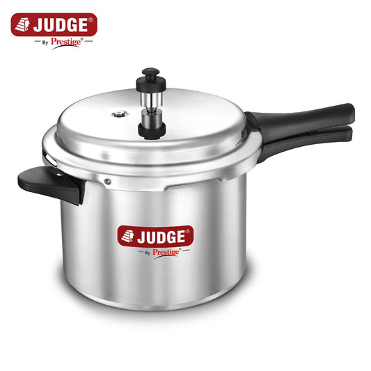 Judge Deluxe Outer Lid 3L Aluminum Pressure Cooker by Prestige | Induction Friendly