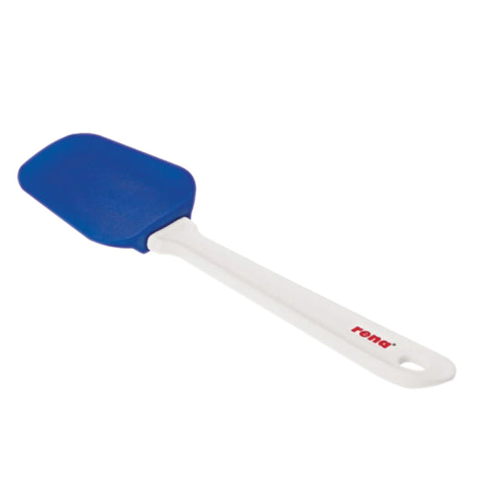 Rena Silicone Cupped Spatula | Total Length 250 mm | Very Comfortable Tool for Also Removing Sauces Out of Jars - 30401