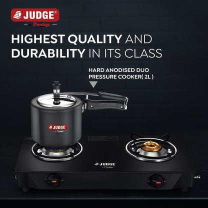 Judge Vista Hard Anodised Inner Lid 2L Pressure Cooker