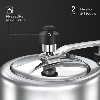 Judge Basics Inner Lid 2L Aluminum Pressure Cooker by Prestige