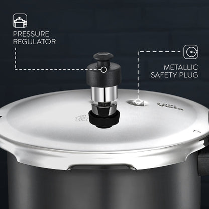 Judge Vista Hard Anodised Outer Lid 2L Pressure Cooker by Prestige | Induction Friendly