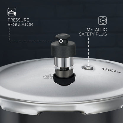 Judge Vista Hard Anodised Outer Lid 3L Pressure Cooker by Prestige | Induction Friendly