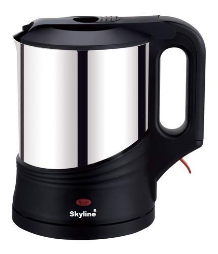 Skyline VTL-5004 Electric Kettle (1.7 L, Black, Silver)