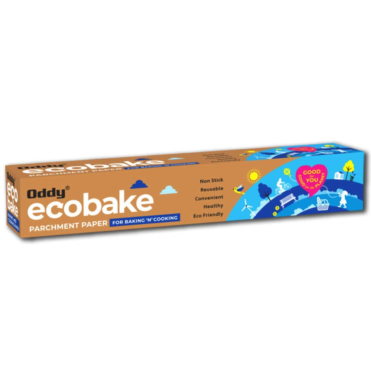 Oddy Uniwraps Ecobake Baking and Cooking Paper- White