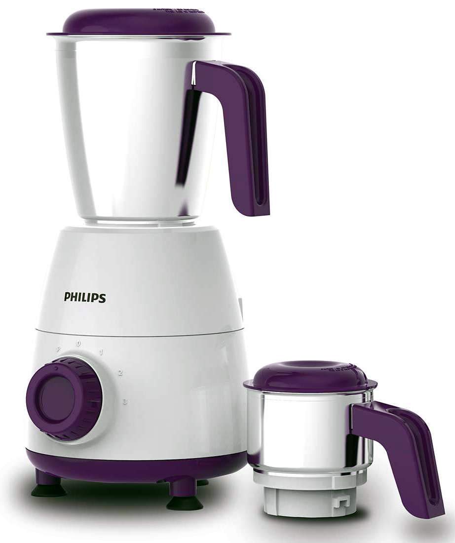 PHILIPS HL7506/00 500W Mixer Grinder ROBIN 2 JAR WHITE