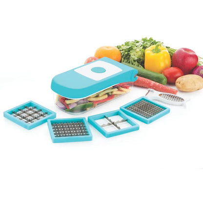 Ganesh Vegetable Cutter Chopper 7-in-1 Multipurpose Grater