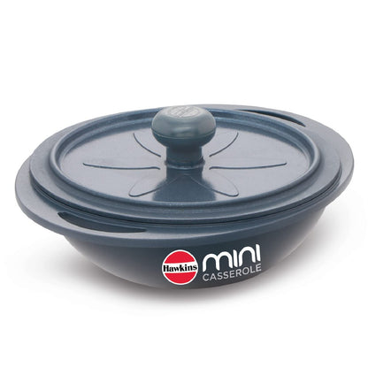 Hawkins 0.75 Litre Die-Cast Mini Casserole with Lid, Round Series