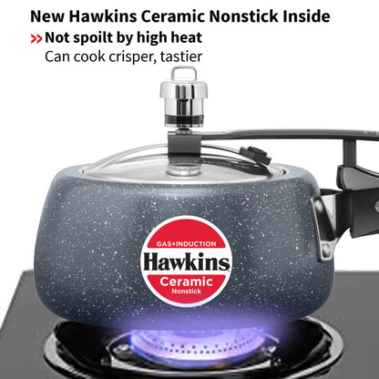 Hawkins Ceramic Nonstick Pressure Cooker