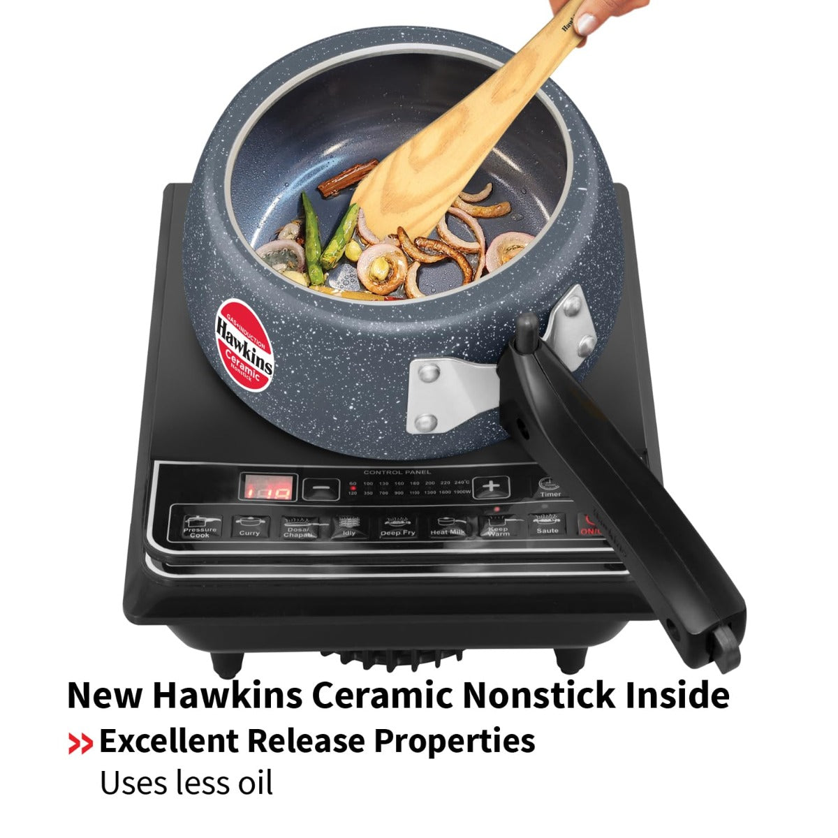 Hawkins Ceramic Nonstick Pressure Cooker