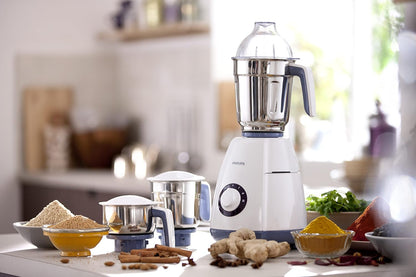 Philips Viva Collection HL7701/00 Mixer Grinder, 750 Watts, 4 Jars