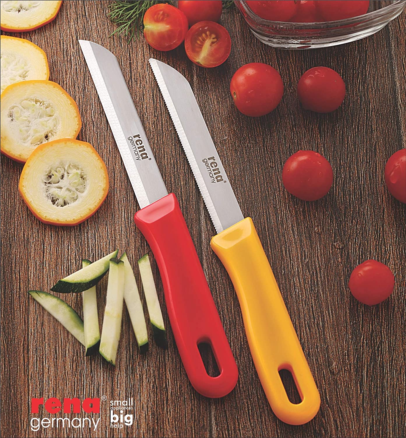 rena germany Stainless Steel Kitchen Knife 2Pc