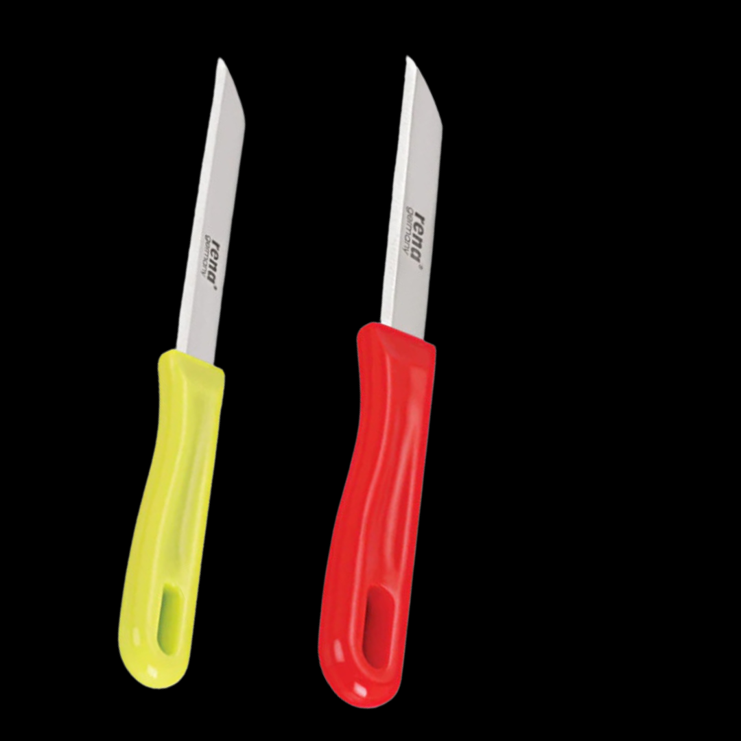 RENA Kitchen Knife 90 mm Plain 2pc