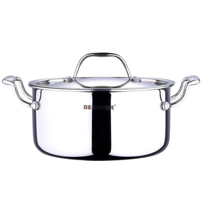 Bergner Argent Tri-Ply Casserole 28 cm/8.3L