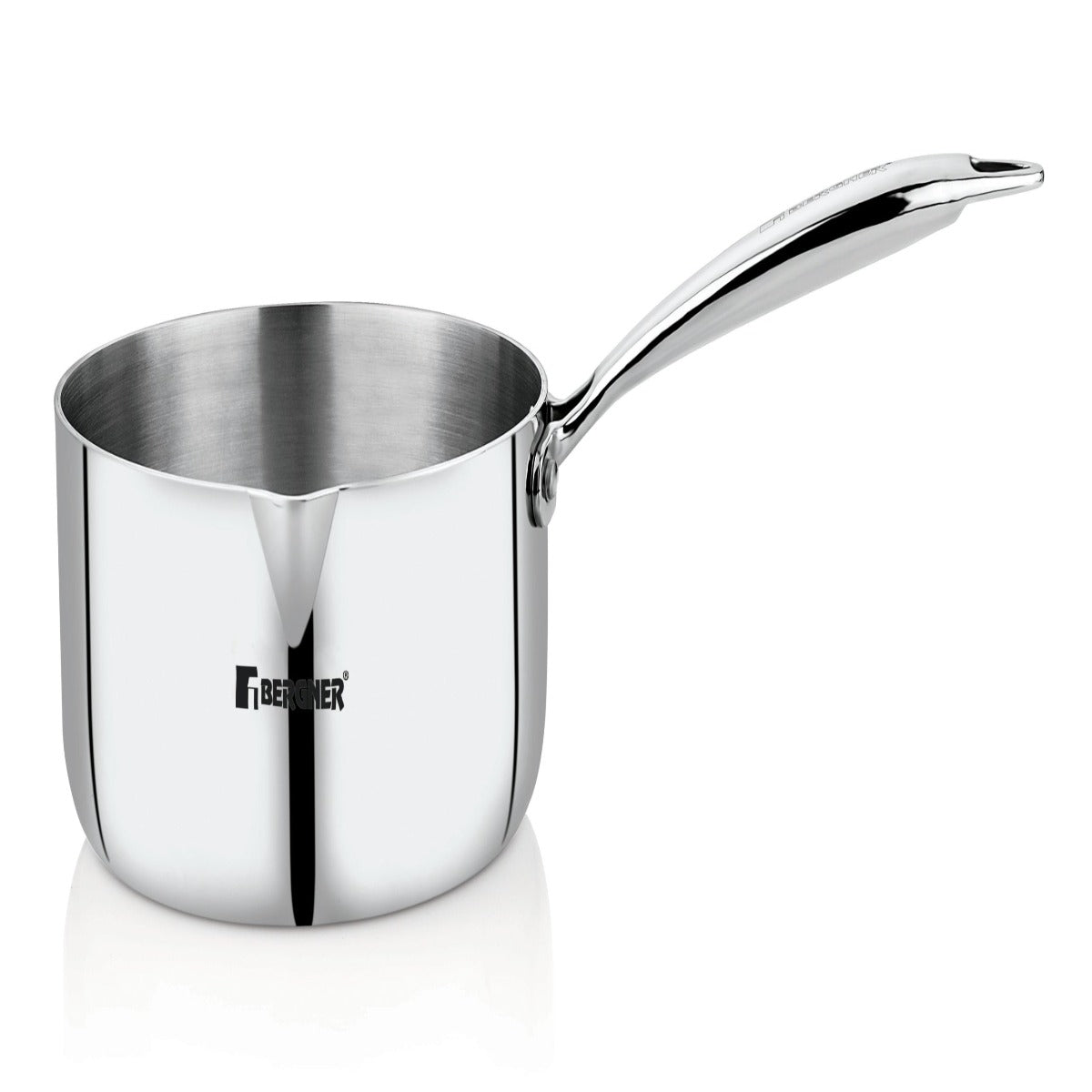 Bergner Argent Triply Stainless Steel Saucepan