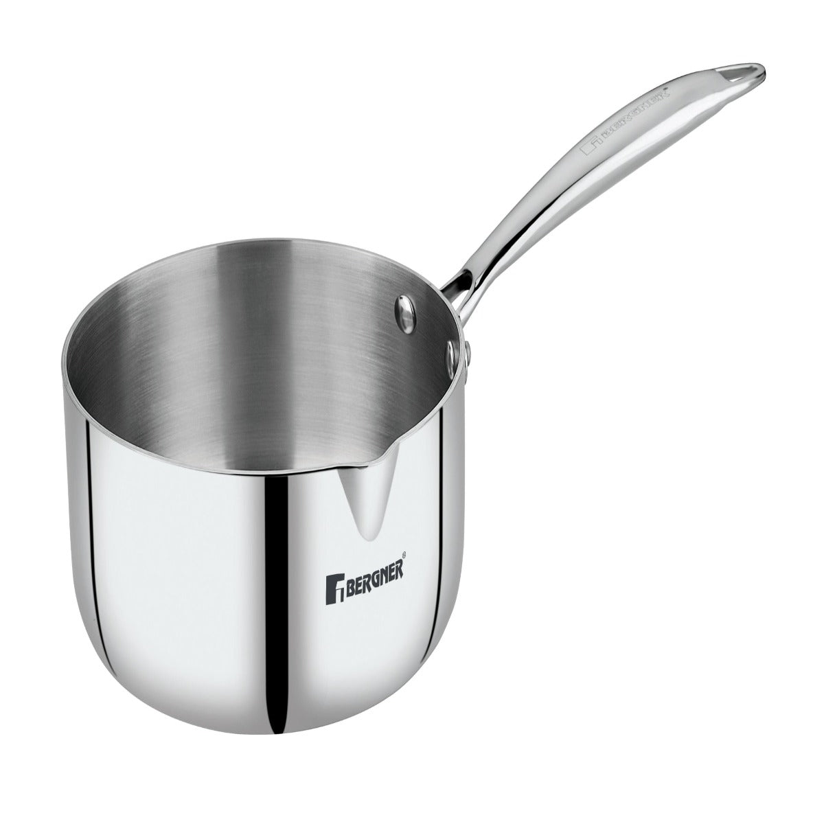 Bergner Argent Triply Stainless Steel Saucepan