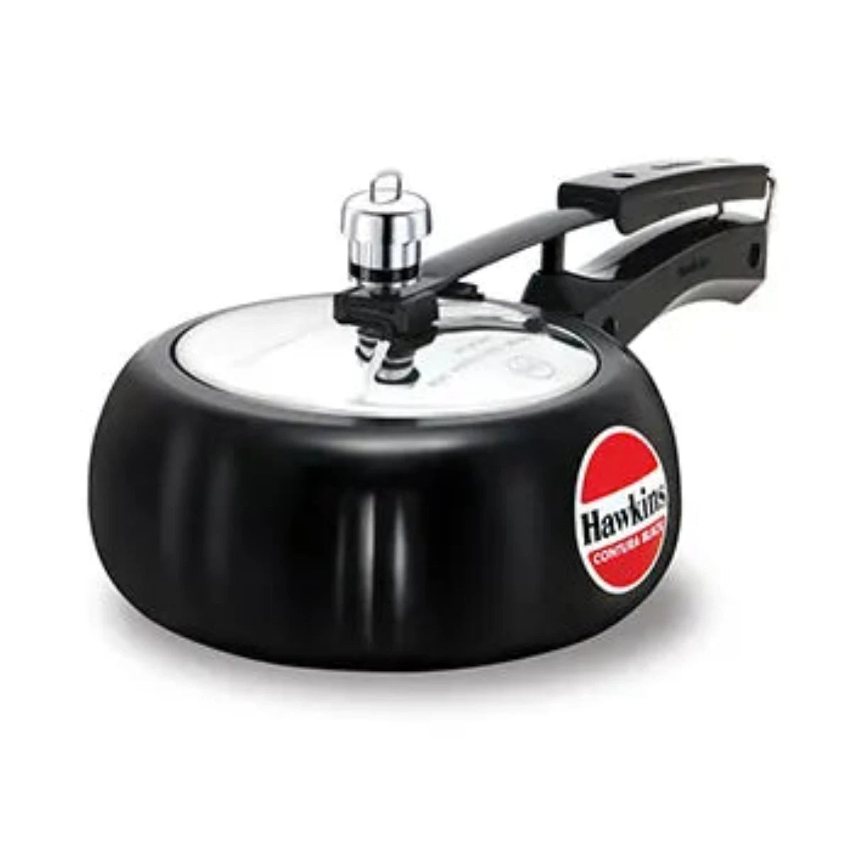 Hawkins Contura Black Hard Anodised Pressure Cooker