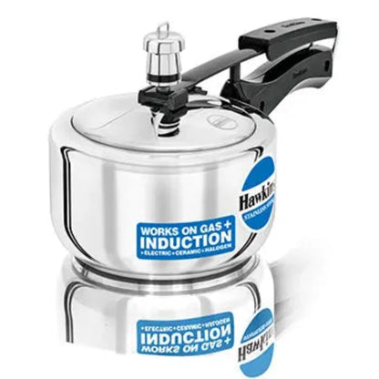 Hawkins Stainless Steel Pressure Cooker | Induction Compatible