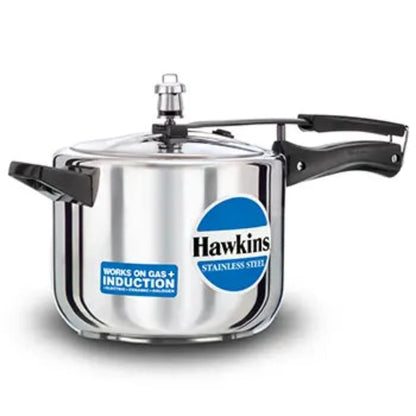 Hawkins Stainless Steel Pressure Cooker | Induction Compatible