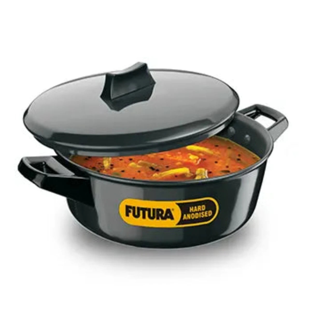 Futura Hard Anodised 3 Ltr Cook n Serve Bowl Induction Base by Hawkins(IACB30)