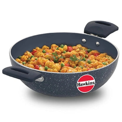 Hawkins Ceramic Nonstick Deep Kadhai | Induction Compatible