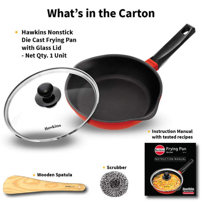 Hawkins Die Cast Non-Stick Frying Pan/Skillet | Induction Compatible