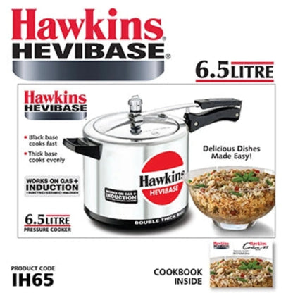 Hawkins Hevibase Aluminium Pressure Cooker | Induction Compatible