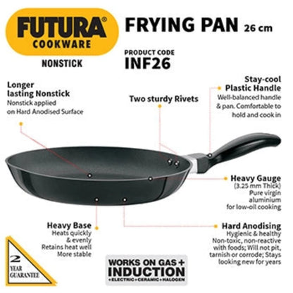 Futura Nonstick Induction Friendly Frying Pan By Hawkins