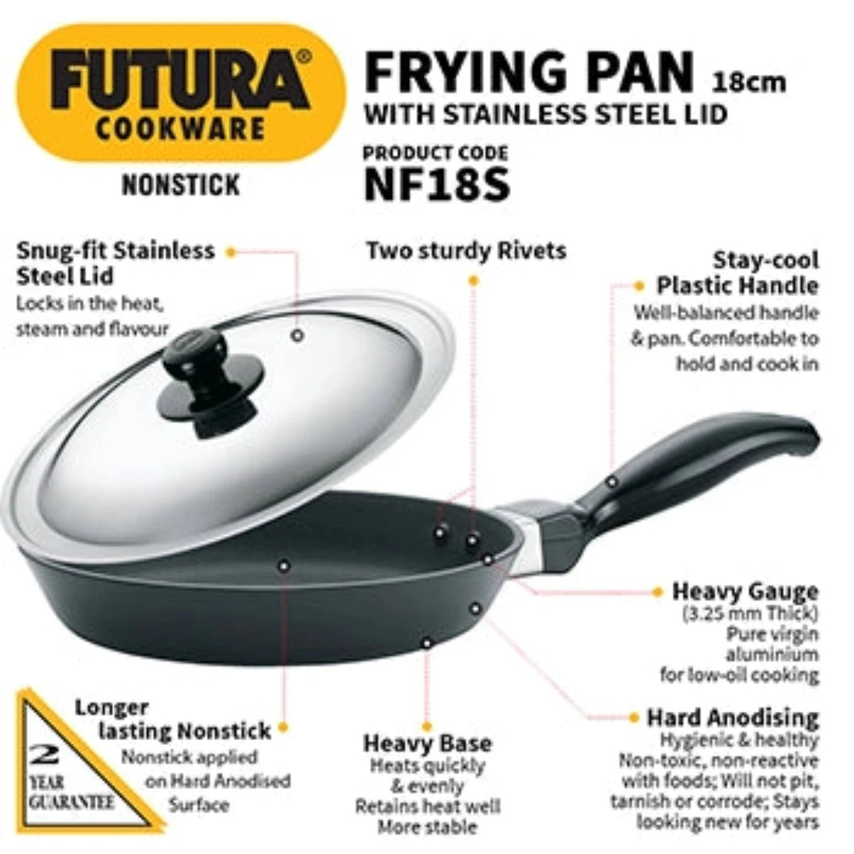 Futura Nonstick Frying Pan By Hawkins