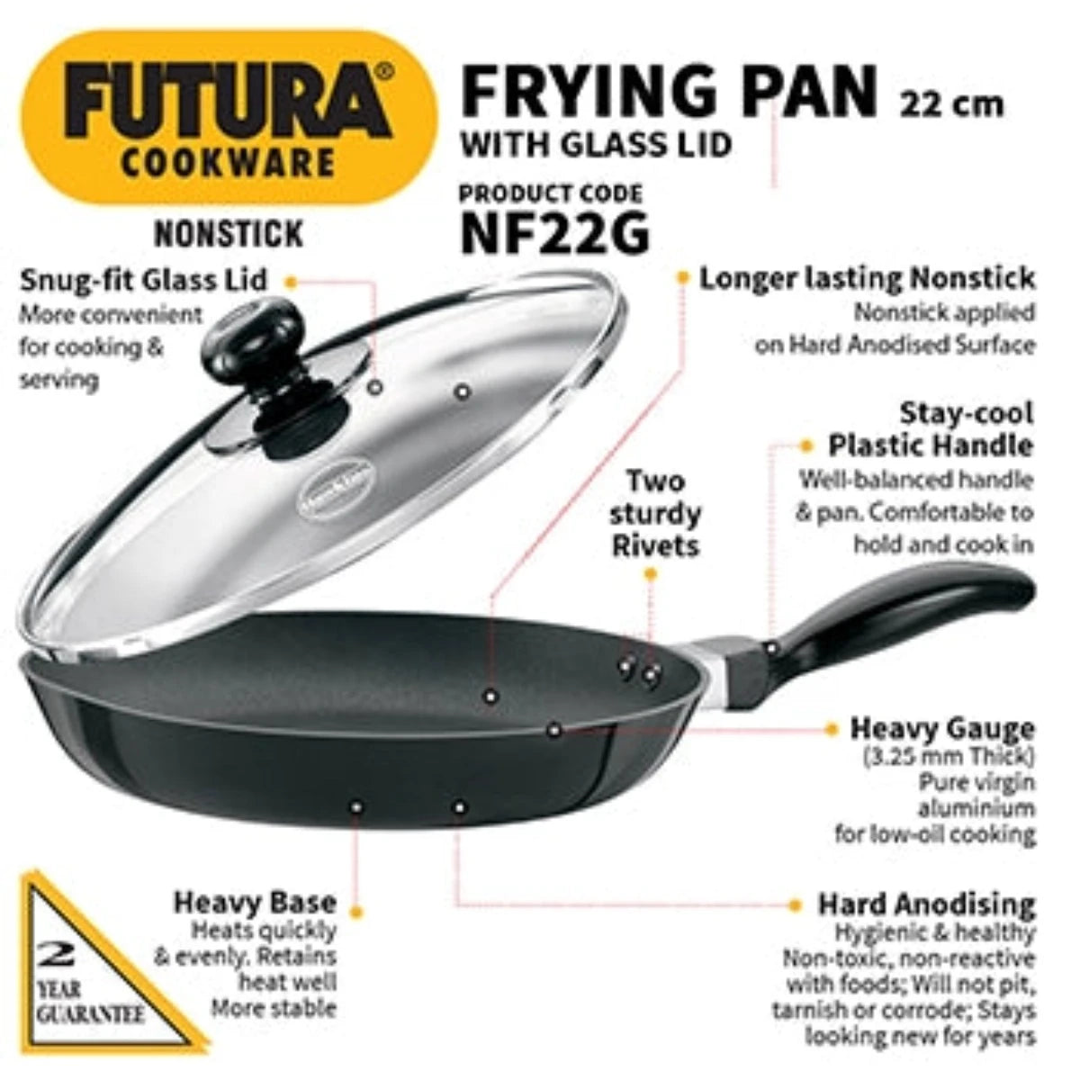 Futura Nonstick Frying Pan By Hawkins