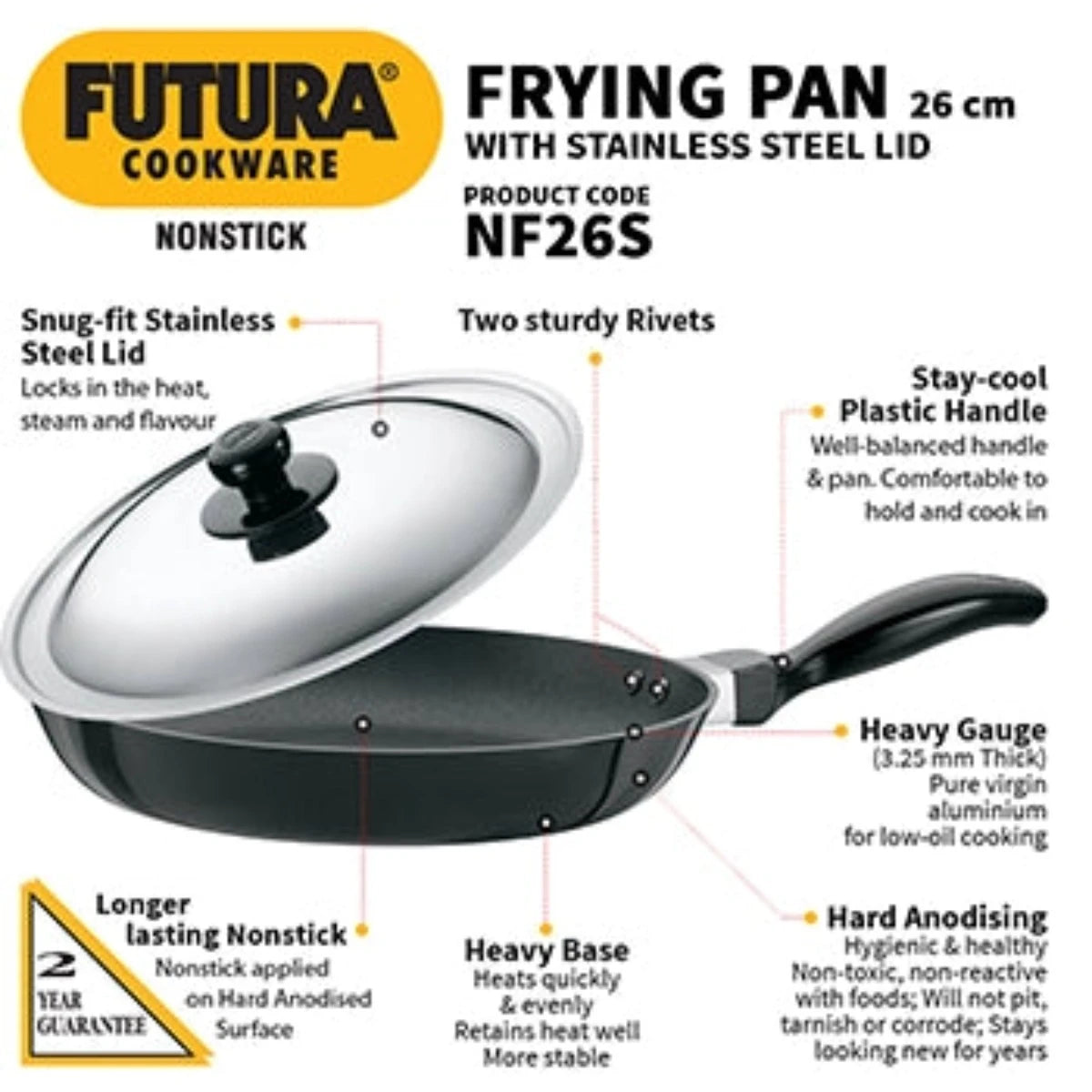 Futura Nonstick Frying Pan By Hawkins