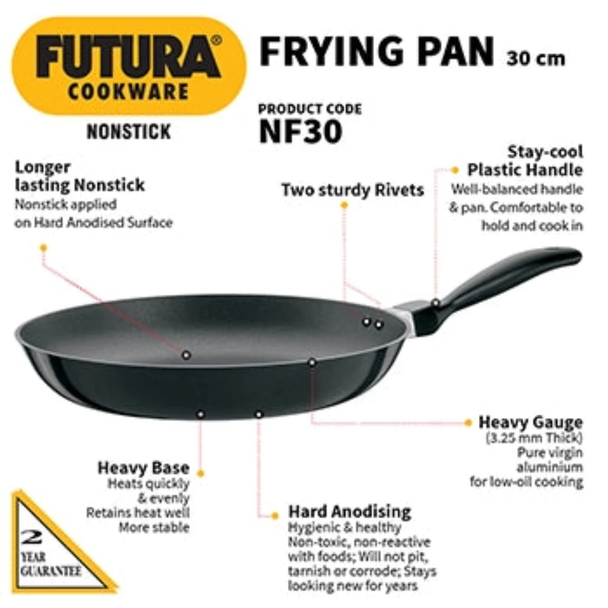 Futura Nonstick Frying Pan By Hawkins