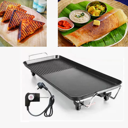 Skyline 2 IN 1 ELECTRIC DOSA AND GRILL MAKER VTL-4747