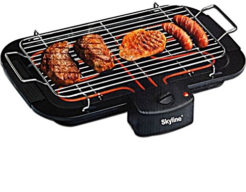 Skyline VTL-4545 Electric Barbeque Grill 2000 Watt 230V Portable for Indoor Use