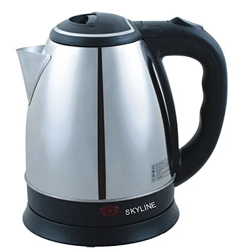 Skyline VTL-5007 1.2L Electric Kettle 1500Wt.(Silver & Black)