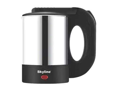 Skyline VTL-5013 Electric Kettle (0.5 L, Black, Silver)