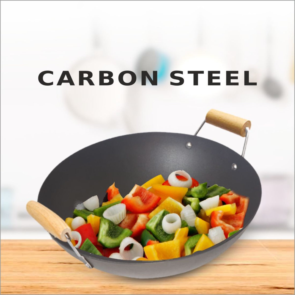 Alda Carbon Steel Kadhai