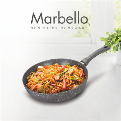 Alda Marbello Non Stick Saute Wok/Pan With Lid