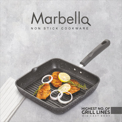 Alda Marbello Non Stick Grill Pan 24 cm