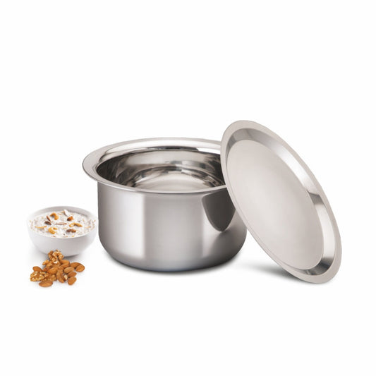 Alda Primero Tri-ply Stainless Steel Patila with Lid