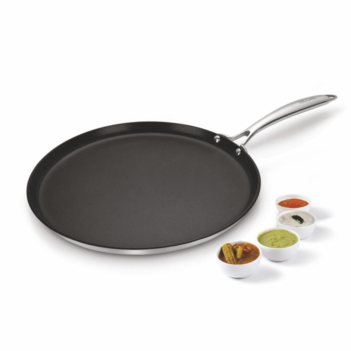 Alda Nero Professional Non Stick Crepe Pan