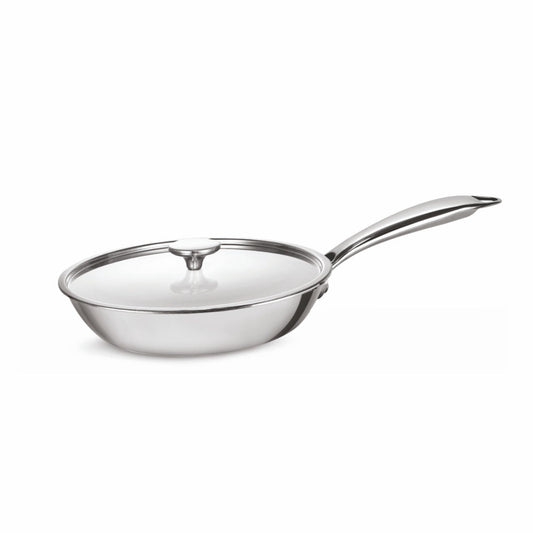 Alda Primero Tri-ply Stainless Steel Fry Pan with Lid