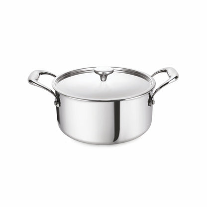 Alda Primero Tri-ply Stainless Steel Casserole with Lid