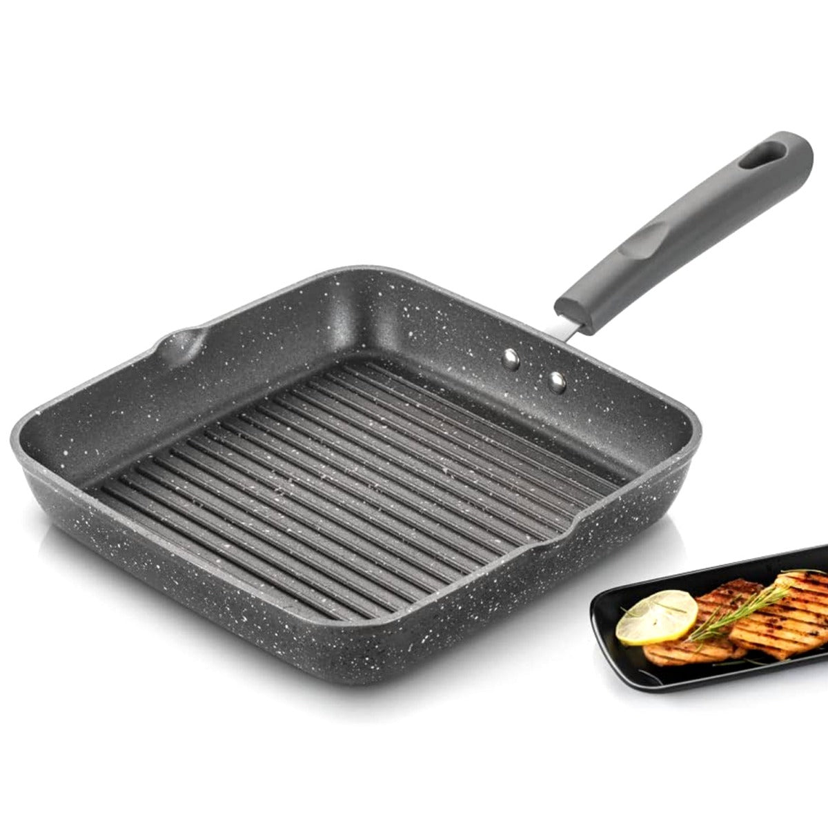 Alda Marbello Non Stick Grill Pan 24 cm