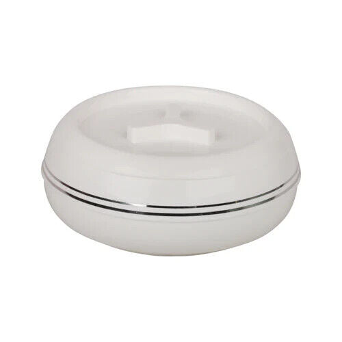 JAYPEE Palazio 600 ml White 1 Casserole I Keep Food Warm I Insulated I Inner Steel I Food Grade Outer I Ideal for Gifting