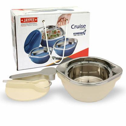 Jaypee Cruise Set of 3 Casserole Hot Pot Set 2000+1500+1000 ml Jr. Gift Pitch