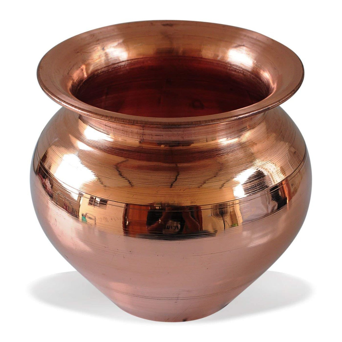 Craft Handmade Copper Kalash/Lota for Temple Use & Pooja Purpose 999 ML